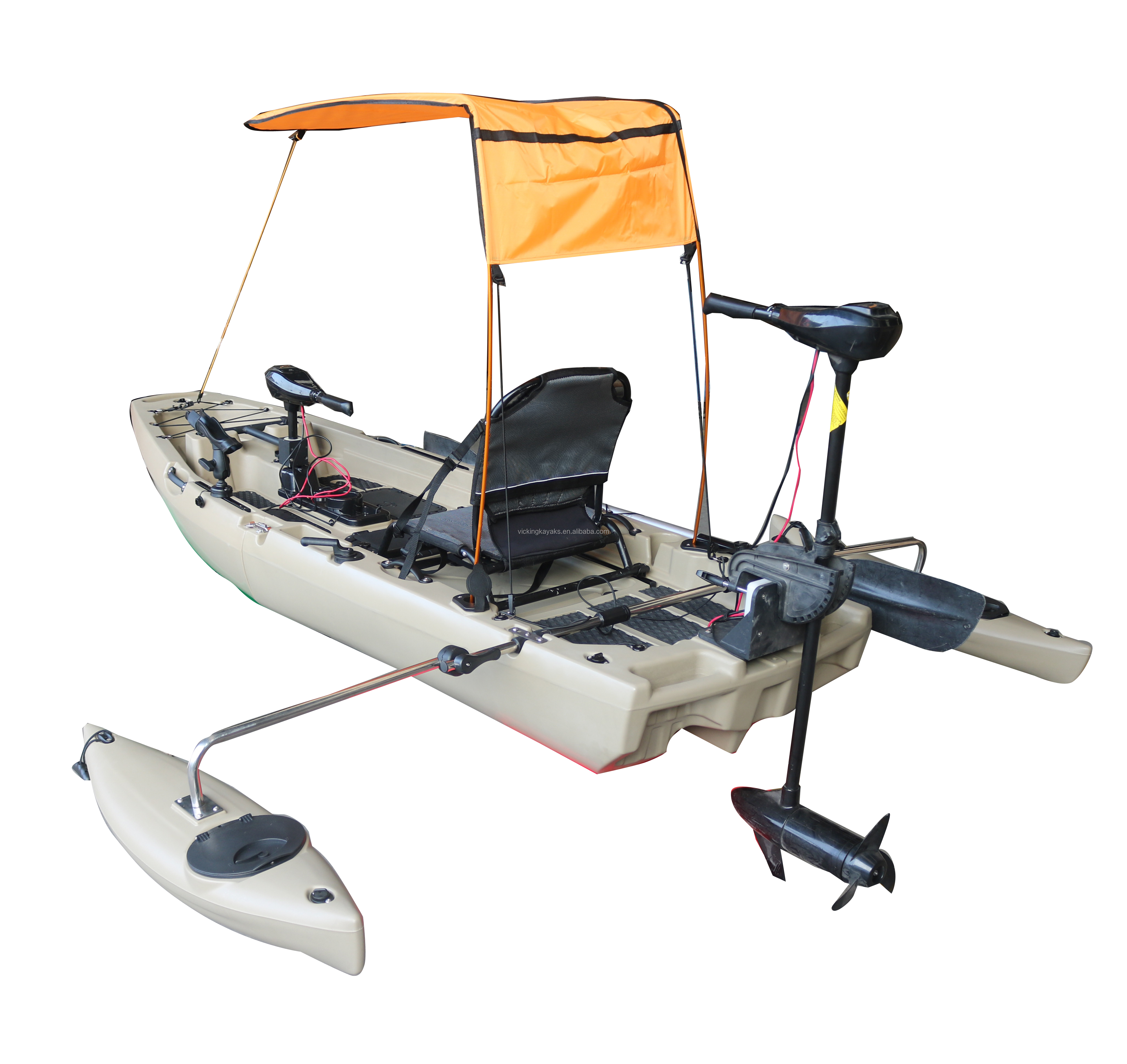2025 NEW Modular Kayak 9.5ft P - Fishing Kayak Pedal Drive บทวิจารณ์และราคา