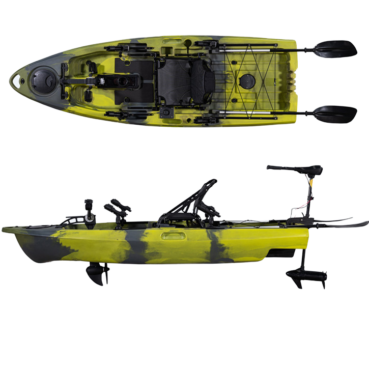 Single Paddler Sport Fishing K - Fishing Kayak Pedal Drive บทวิจารณ์และราคา