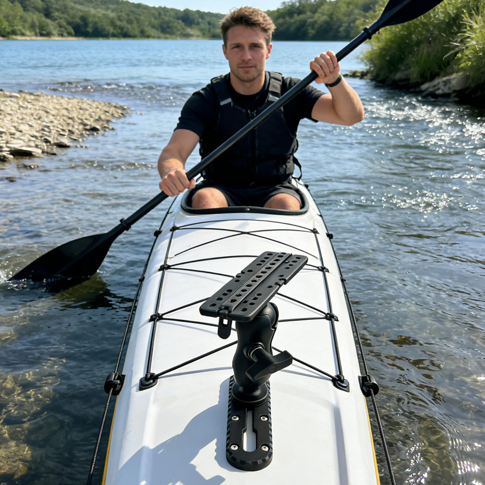 Kayak Track Mount With Screws  - Fishing Kayak Fish Finder Mount บทวิจารณ์และราคา