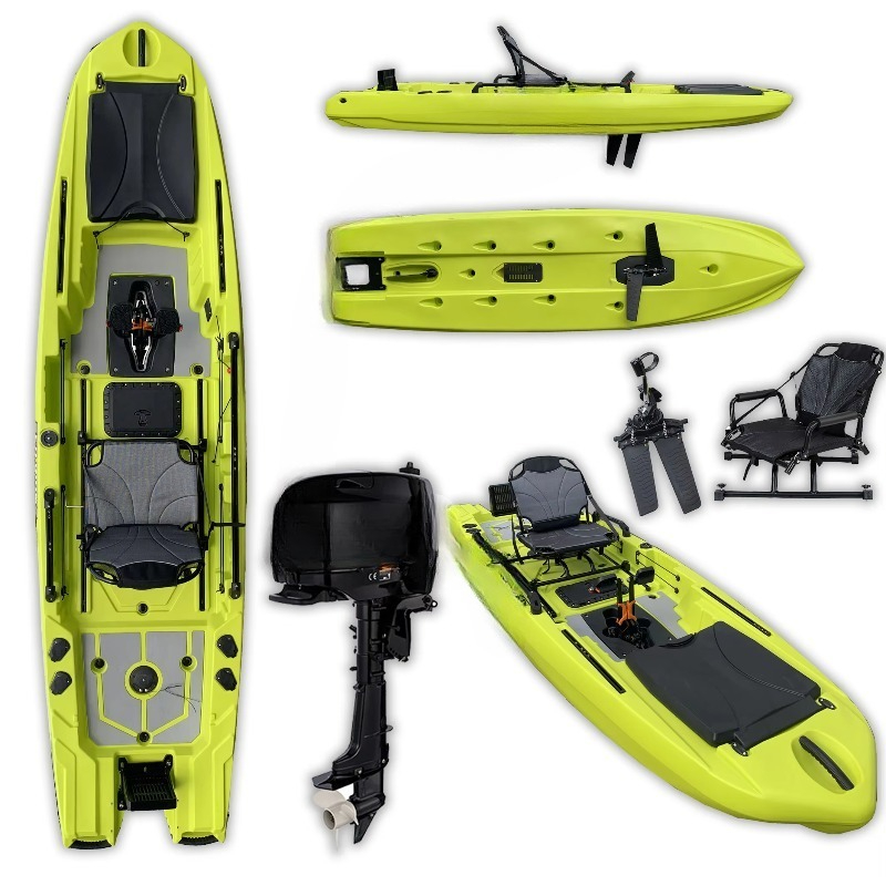 12ft Sit on Top Fishing Kayak  - Fishing Kayak Pedal Drive บทวิจารณ์และราคา