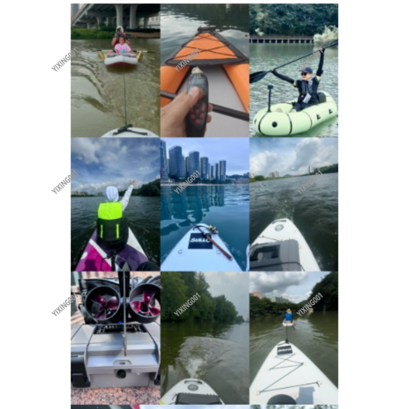 Dual Propeller Kayak Underwate - Fishing Kayak Trolling Motor บทวิจารณ์และราคา