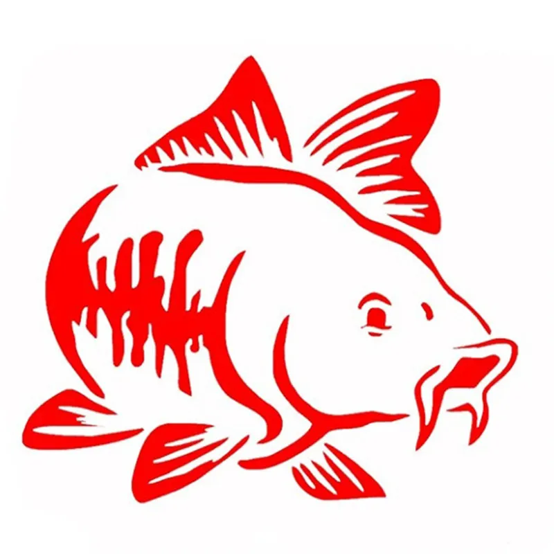 Car Sticker Cartoon Carp Fishi - Fishing Kayak Sit On Top บทวิจารณ์และราคา