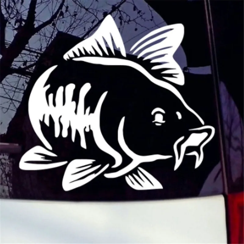 Car Sticker Cartoon Carp Fishi - Fishing Kayak Sit On Top บทวิจารณ์และราคา