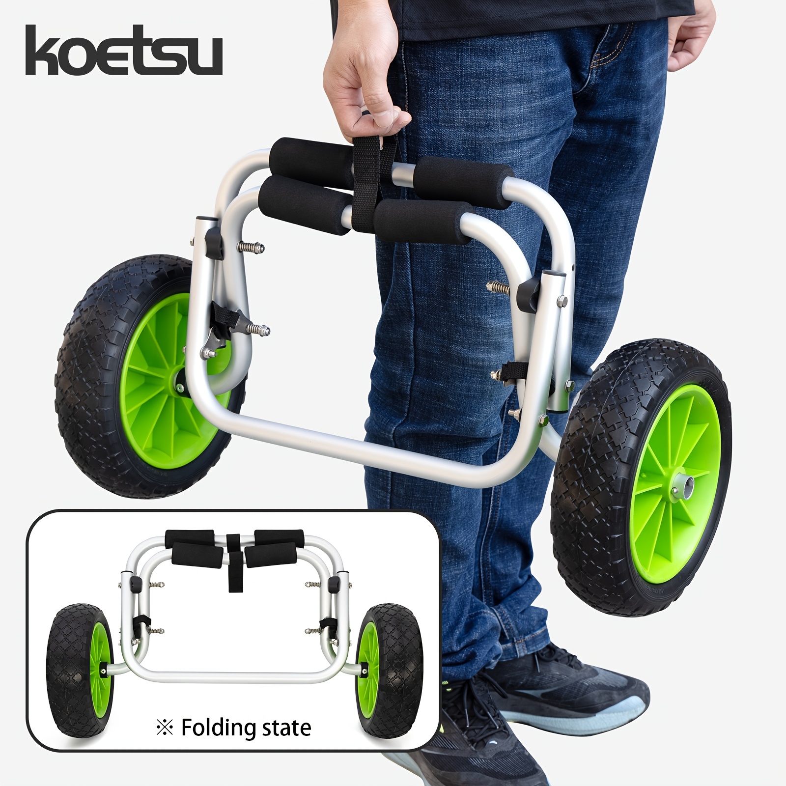 KOETSU Paddle Board Transport  - Fishing Kayak Cart บทวิจารณ์และราคา