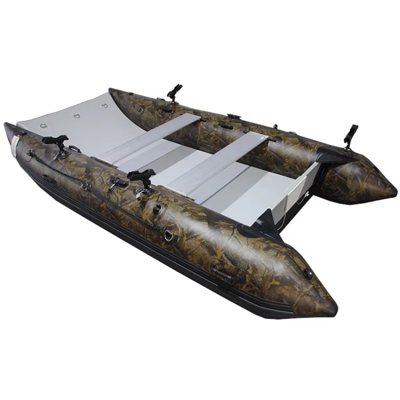 High-Speed Catamaran Inflatabl - Fishing Kayak Inflatable บทวิจารณ์และราคา