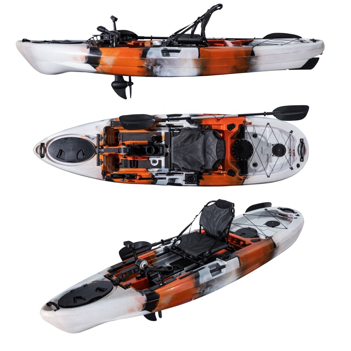 10FT Classic Pedal Fishing Kay - Fishing Kayak Pedal Drive บทวิจารณ์และราคา