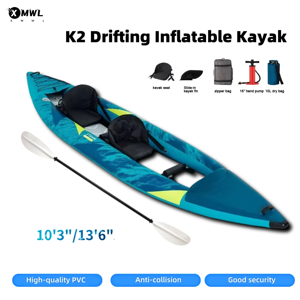 Canoe Kayak Inflatable Boat 1- - Fishing Kayak Sit On Top บทวิจารณ์และราคา