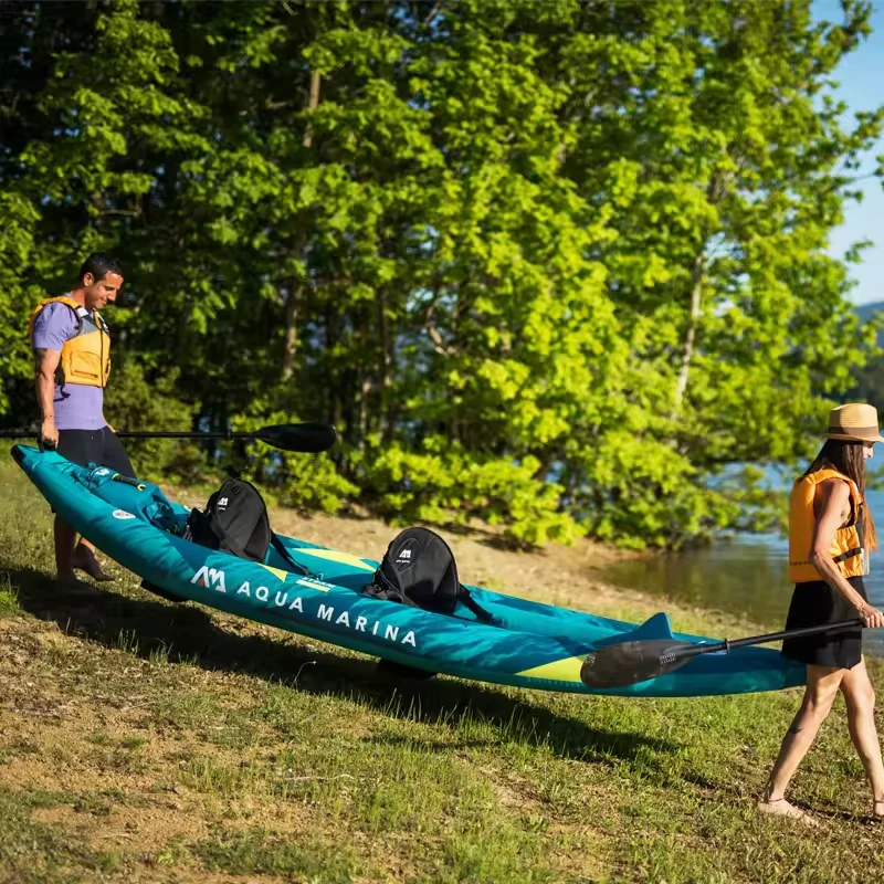 Canoe Kayak Inflatable Boat 1- - Fishing Kayak Sit On Top บทวิจารณ์และราคา