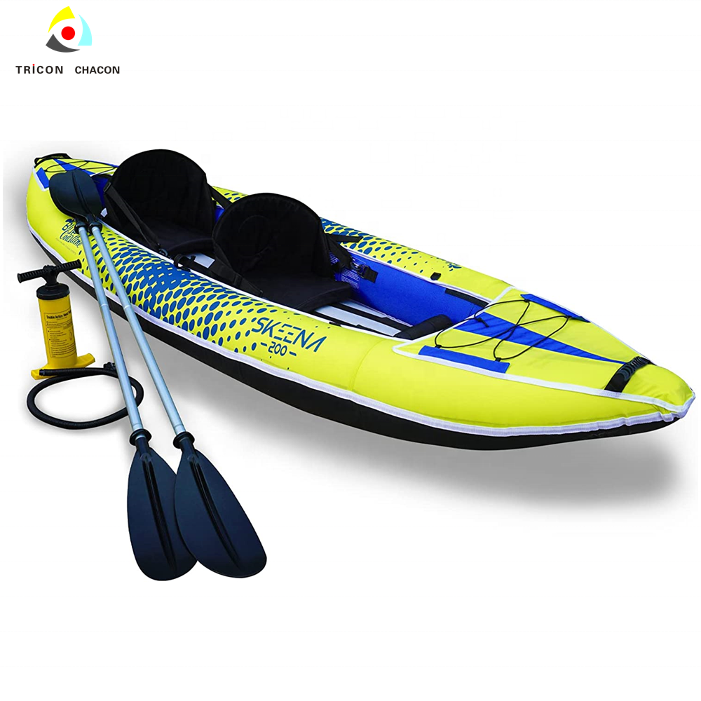 Adult Inflatable Fishing Canoe - Fishing Kayak Seat บทวิจารณ์และราคา