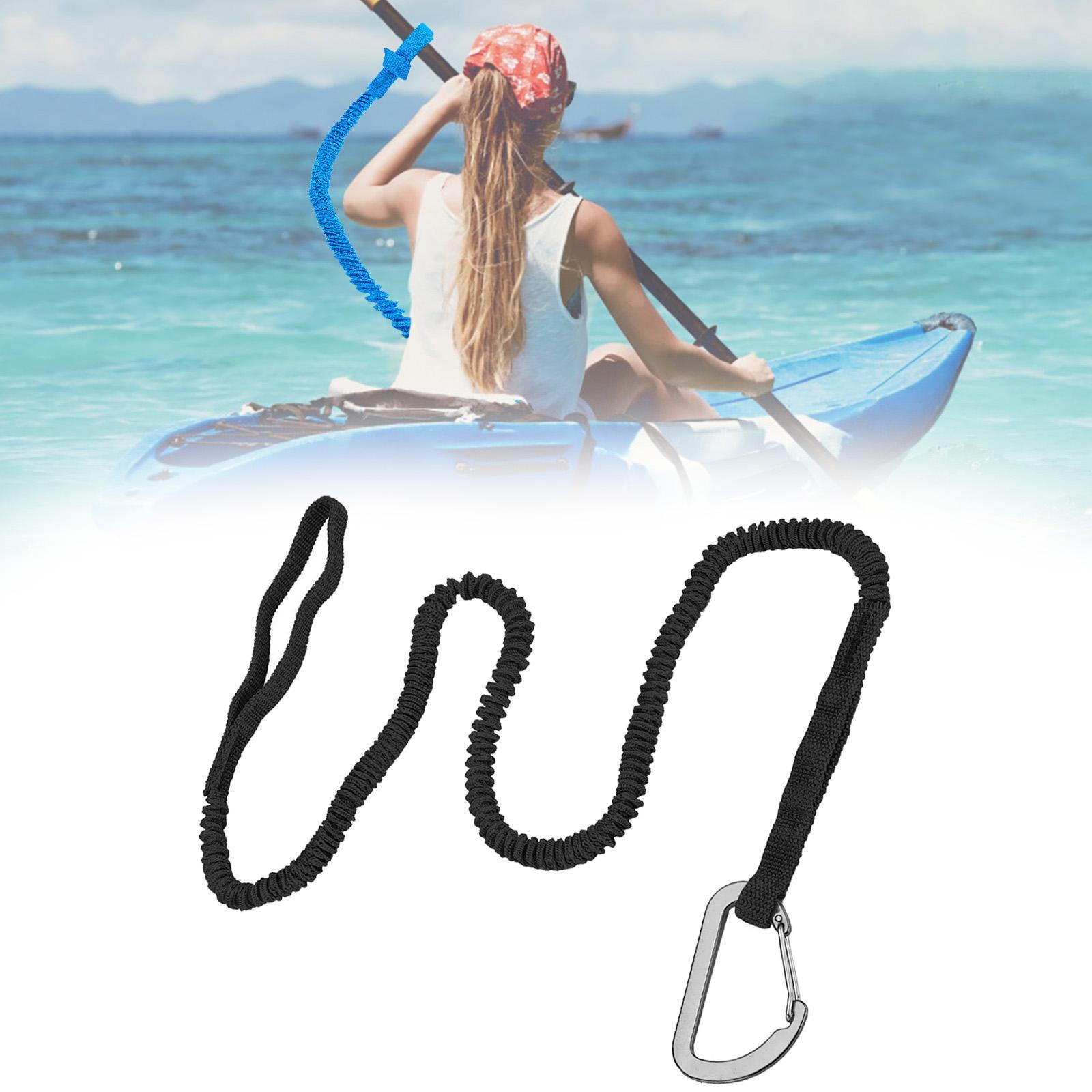 Stretchable Nylon Paddle Leash - Fishing Kayak Paddle Leash บทวิจารณ์และราคา