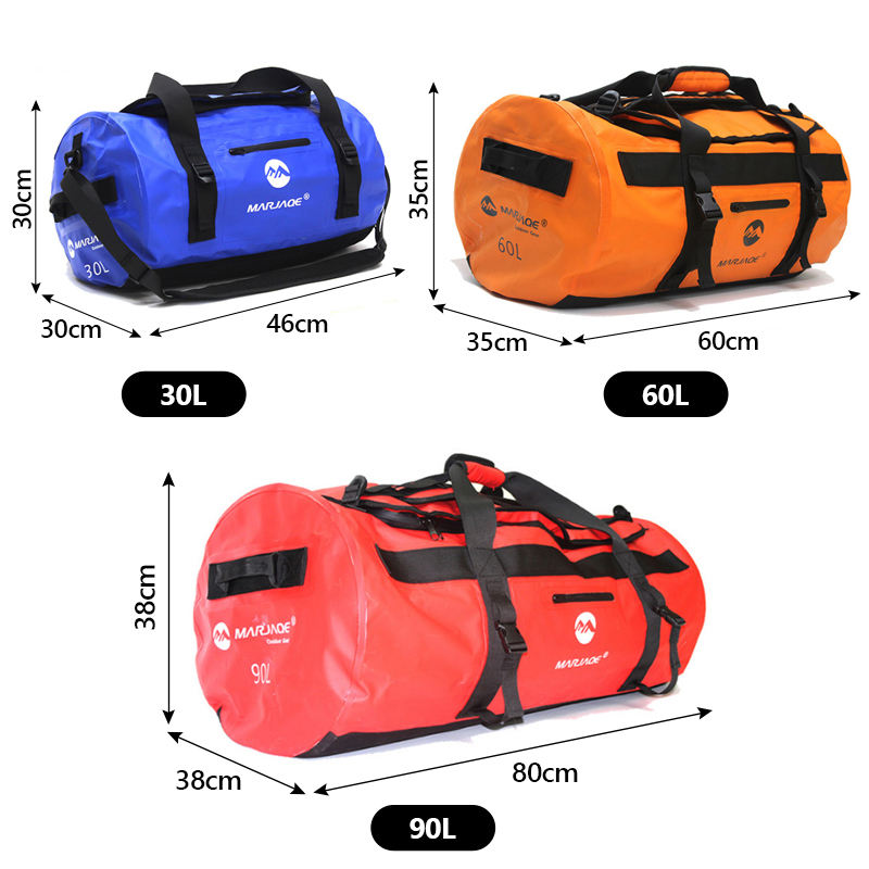 30L 60L 90L Waterproof Kayakin - Fishing Kayak Storage Bag บทวิจารณ์และราคา