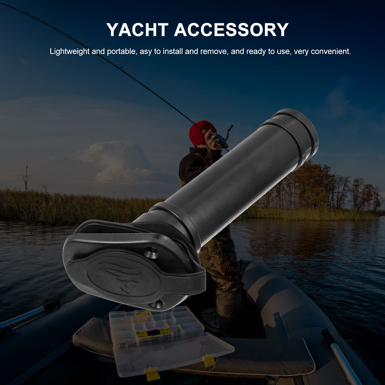 Fishing Rod Holder Lightweight - Fishing Kayak Rod Holder บทวิจารณ์และราคา