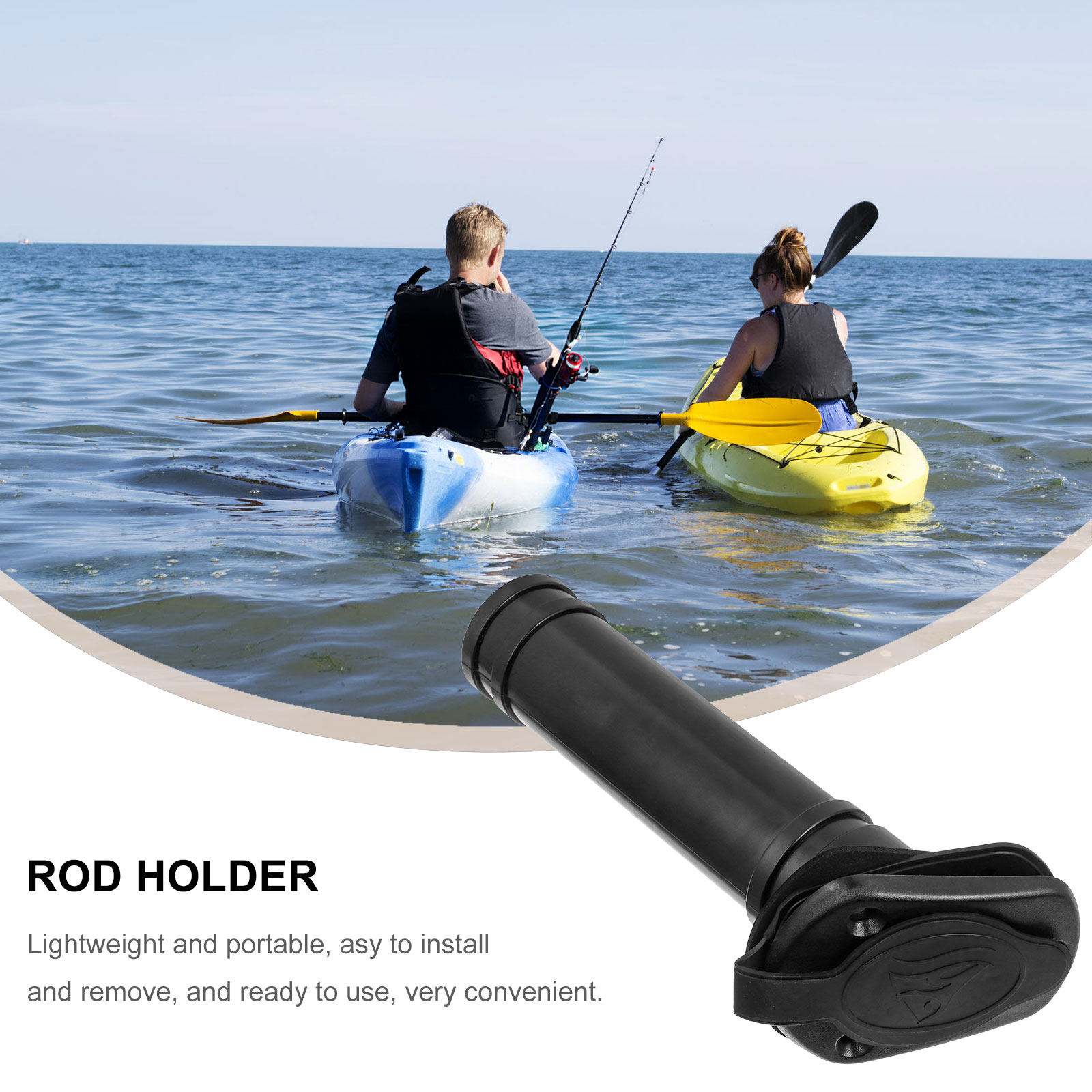 Fishing Rod Holder Lightweight - Fishing Kayak Rod Holder บทวิจารณ์และราคา