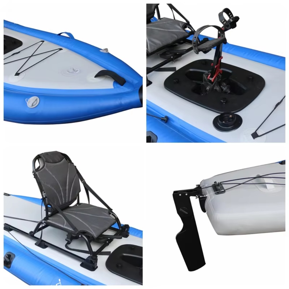 12ft Single Sit-On-Top Inflata - Fishing Kayak Sit On Top บทวิจารณ์และราคา