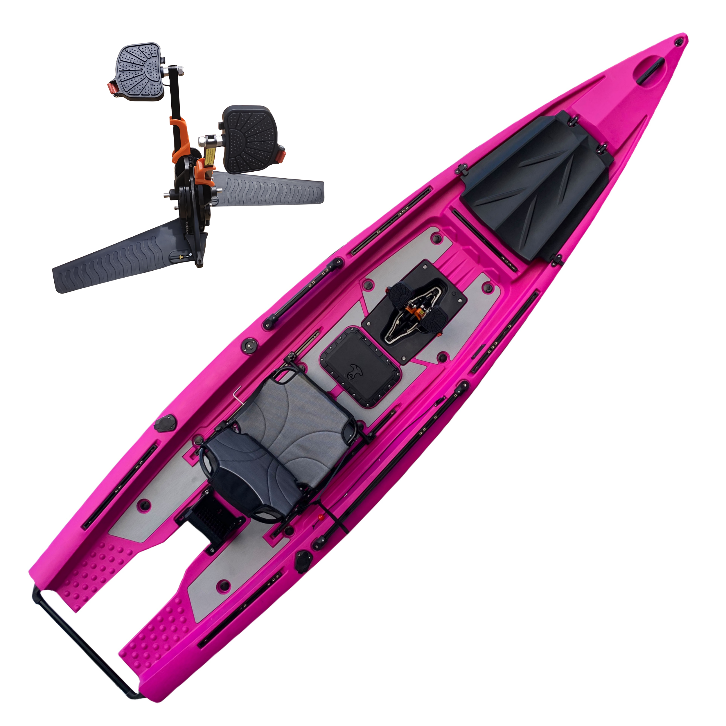 Single Skiff Boat Solo Kayak S - Fishing Kayak Sit On Top บทวิจารณ์และราคา