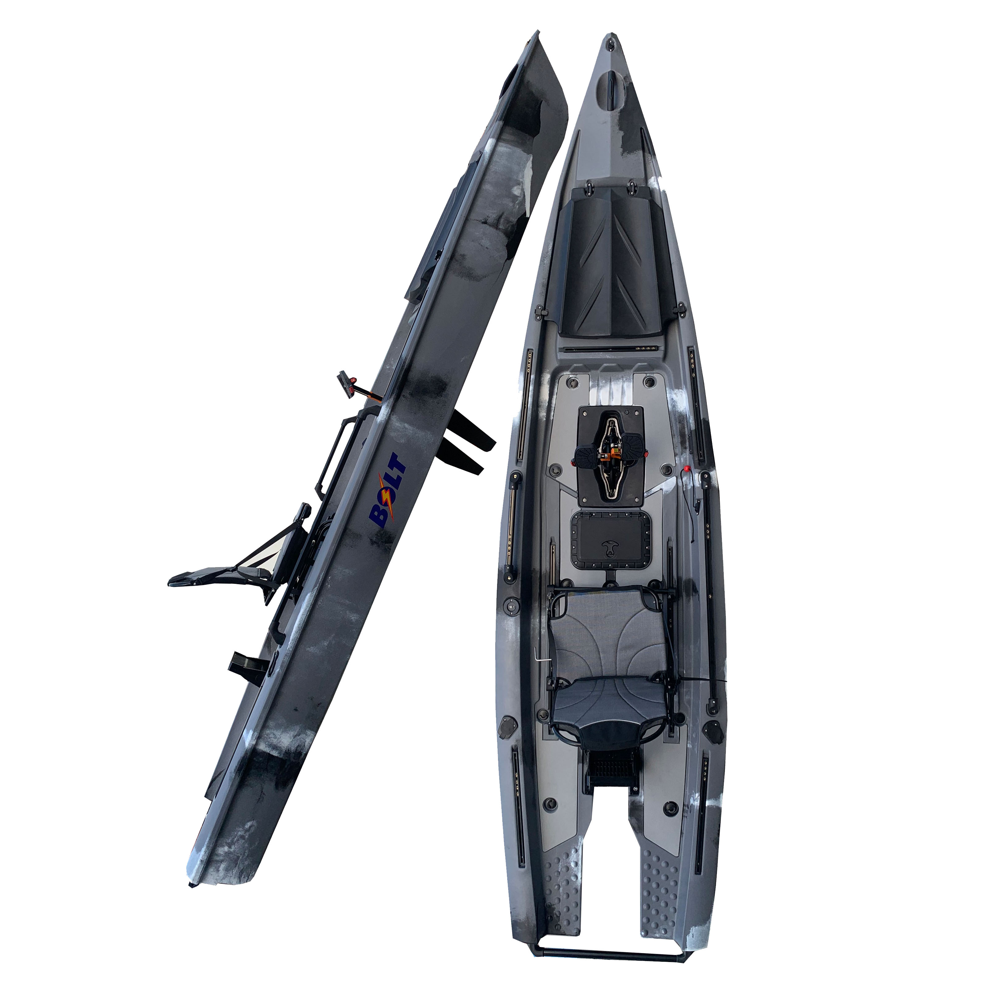 Single Skiff Boat Solo Kayak S - Fishing Kayak Sit On Top บทวิจารณ์และราคา