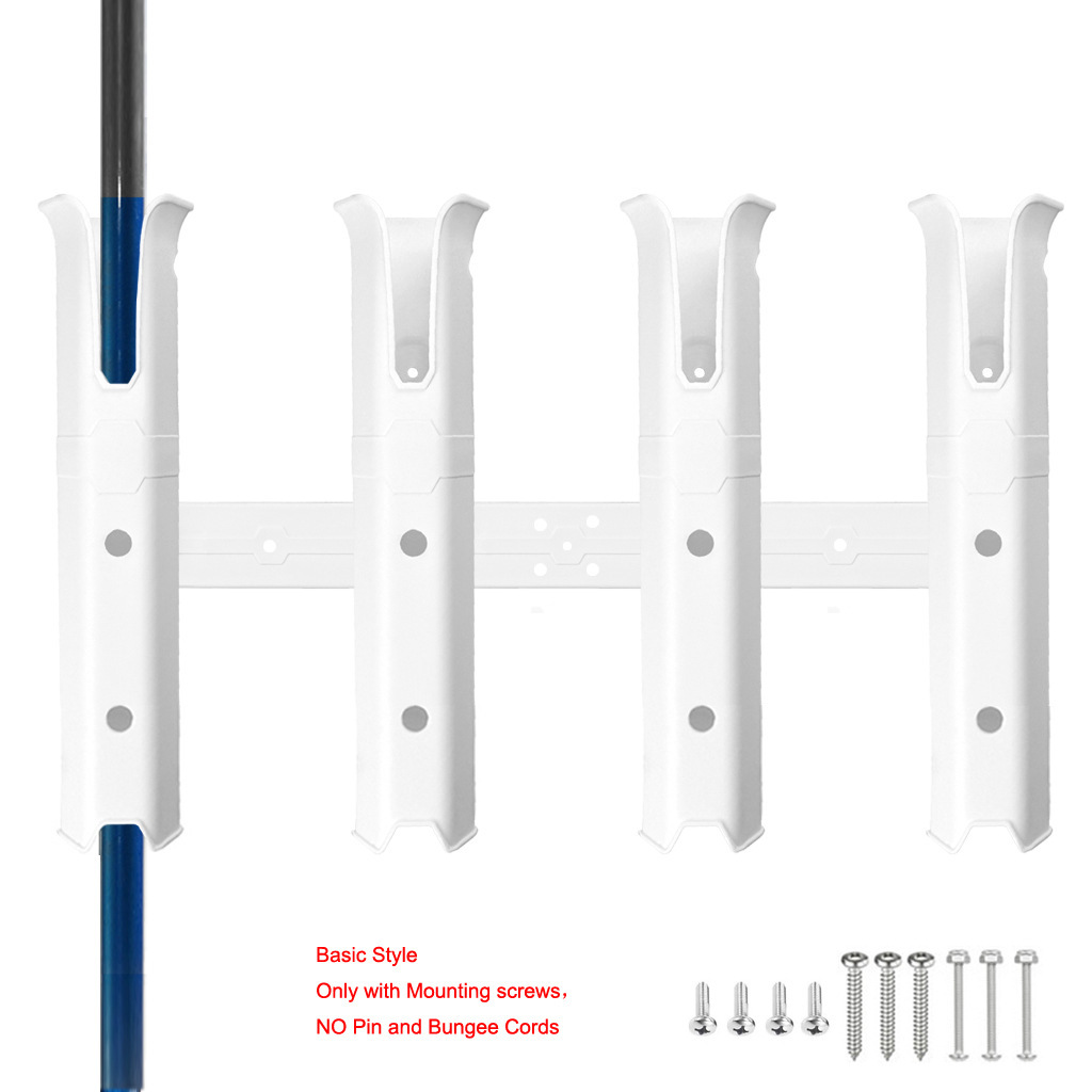 Adjustable Four Pole Plastic F - Fishing Kayak Rod Holder บทวิจารณ์และราคา