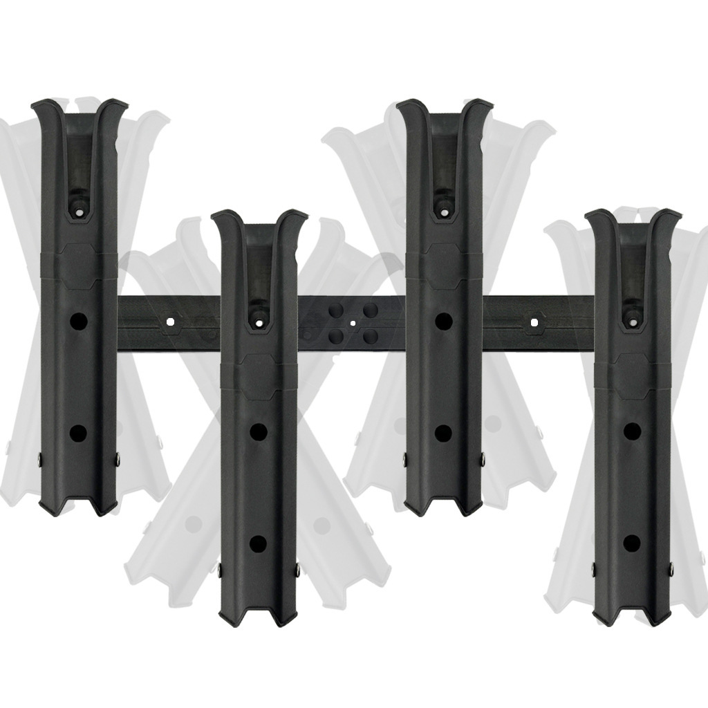 Adjustable Four Pole Plastic F - Fishing Kayak Rod Holder บทวิจารณ์และราคา