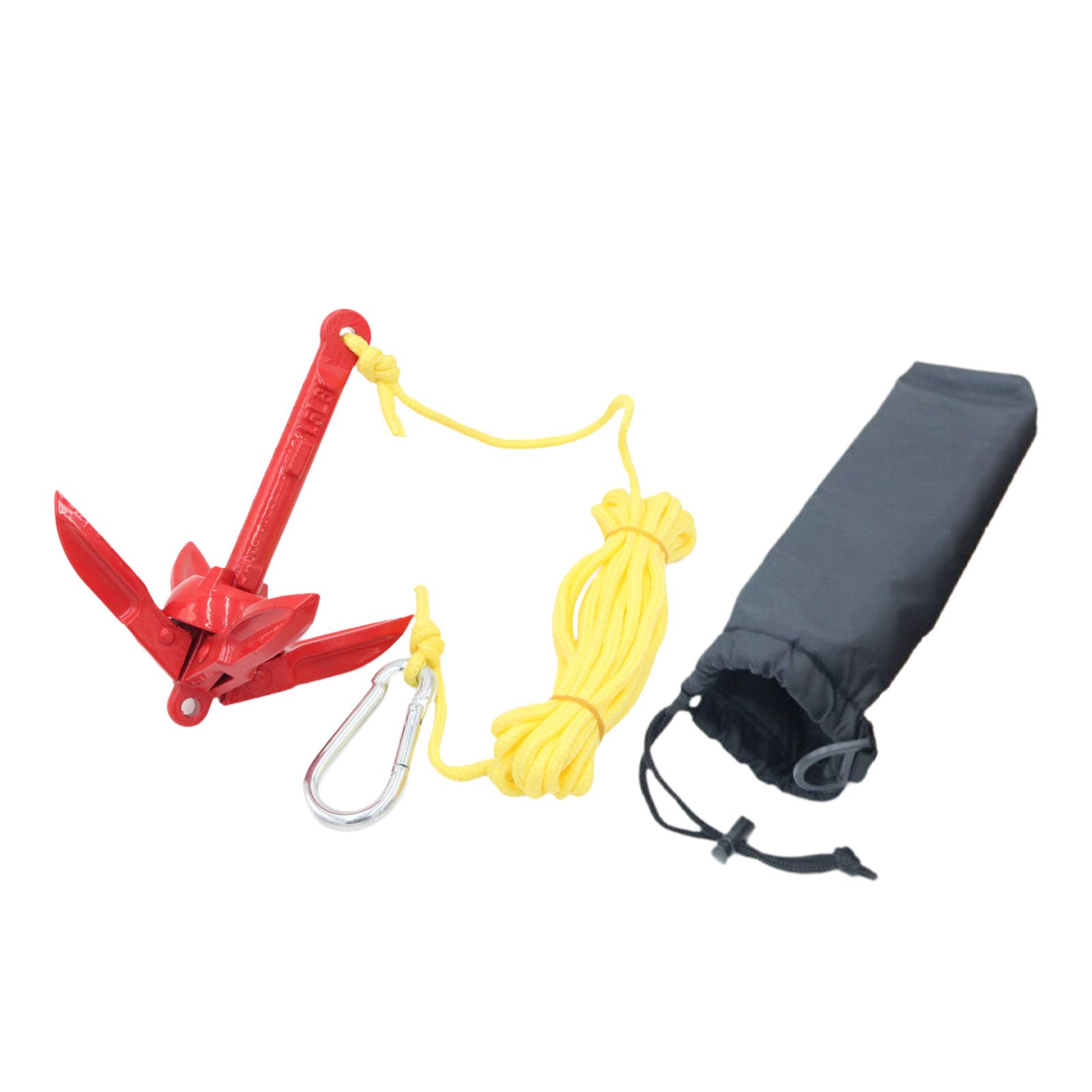 0.7kg Carbon Steel Folding Anc - Fishing Kayak Anchor บทวิจารณ์และราคา
