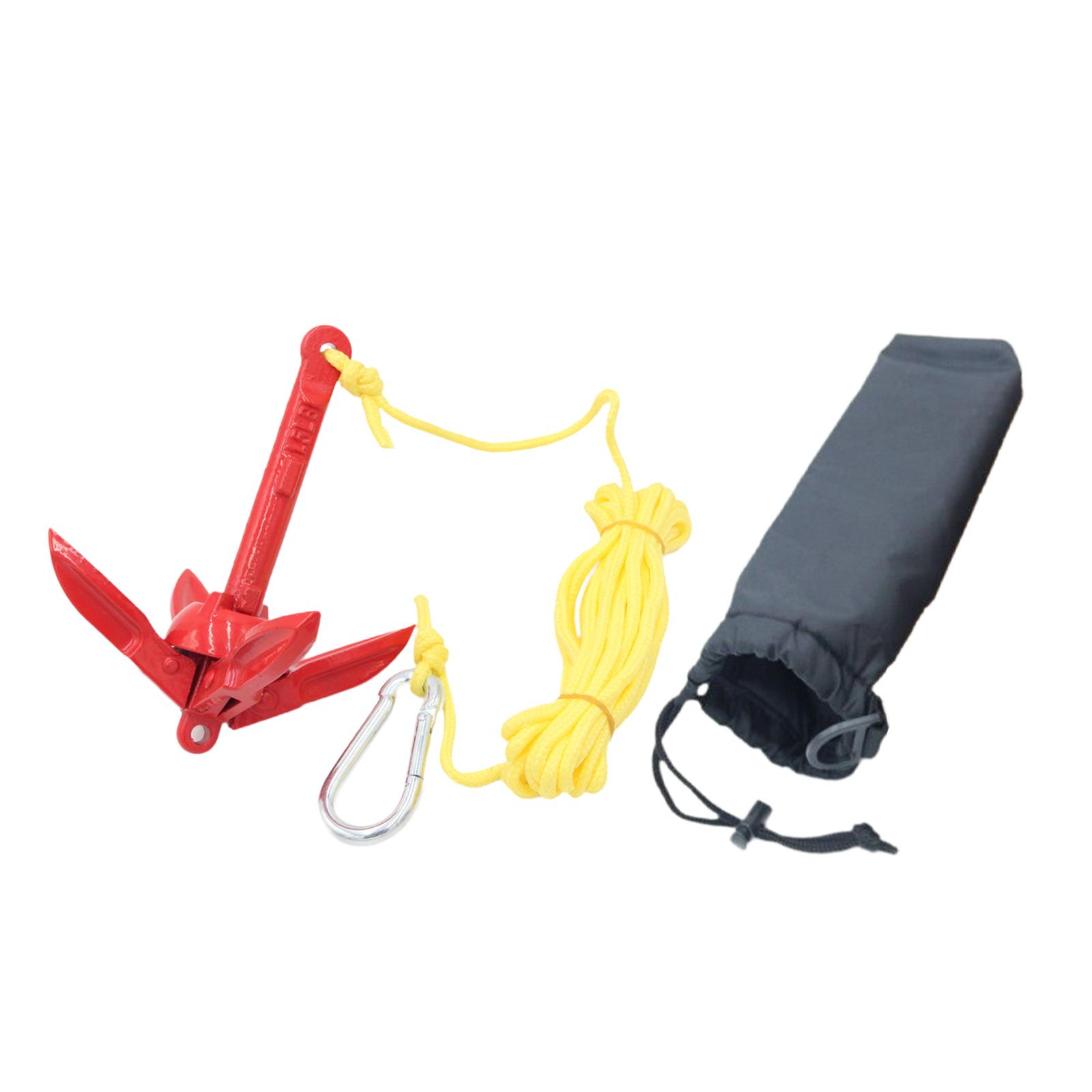 0.7kg Carbon Steel Folding Anc - Fishing Kayak Anchor บทวิจารณ์และราคา