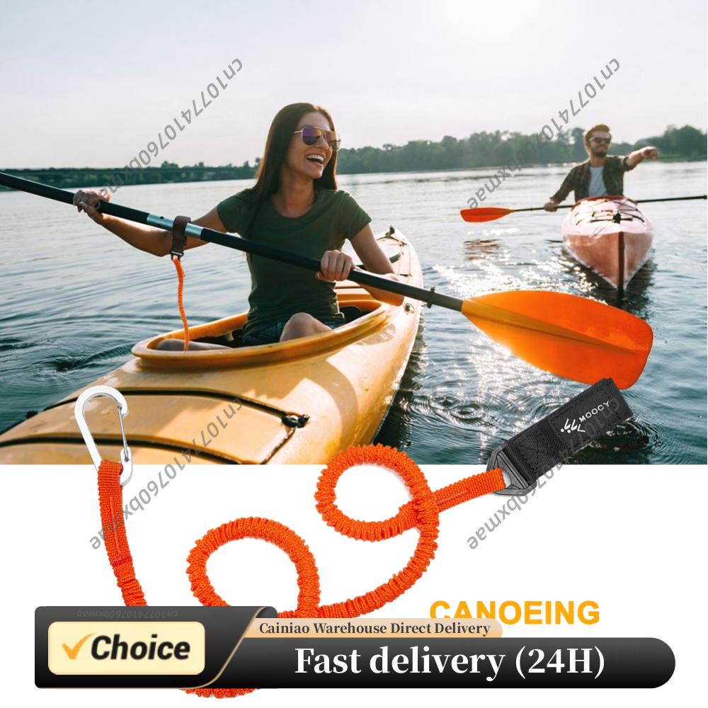 Elastic Kayak Canoe Paddle Lea - Fishing Kayak Paddle Leash บทวิจารณ์และราคา