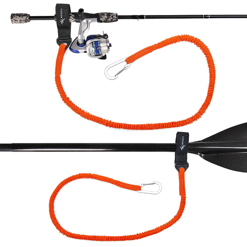 Elastic Kayak Canoe Paddle Lea - Fishing Kayak Paddle Leash บทวิจารณ์และราคา