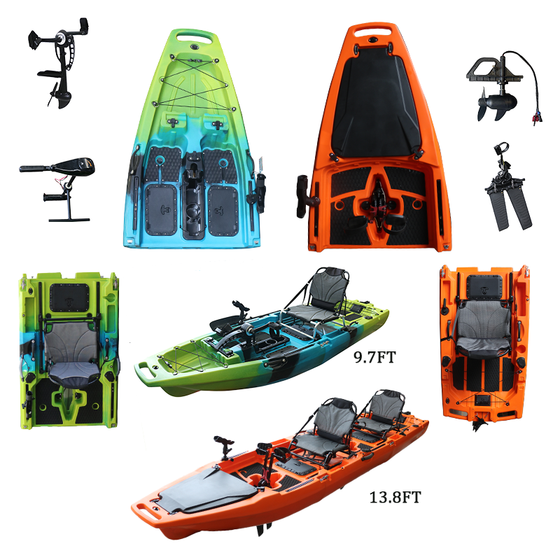 Factory Detachable Modular Ped - Fishing Kayak Sit On Top บทวิจารณ์และราคา