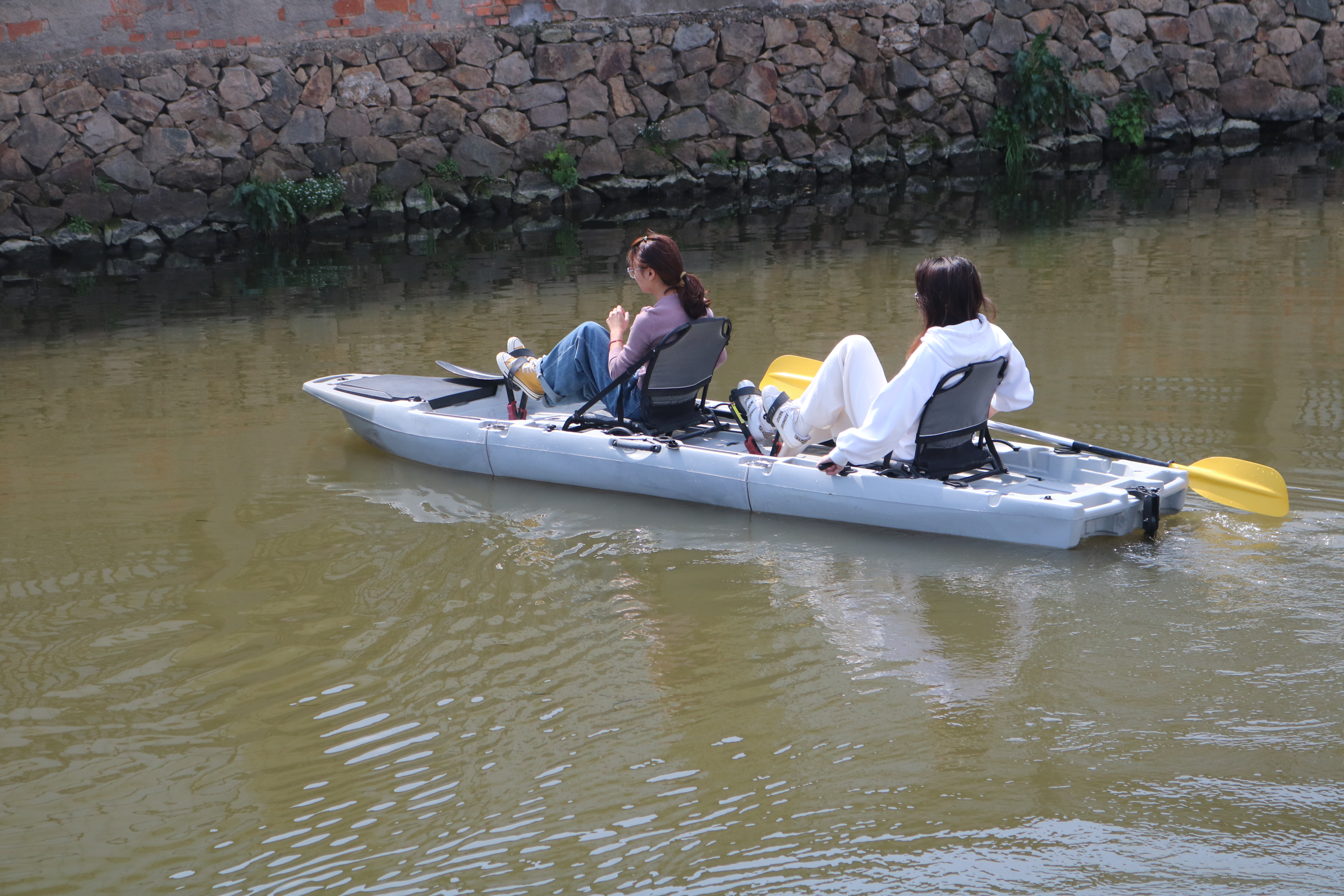 Factory Detachable Modular Ped - Fishing Kayak Sit On Top บทวิจารณ์และราคา