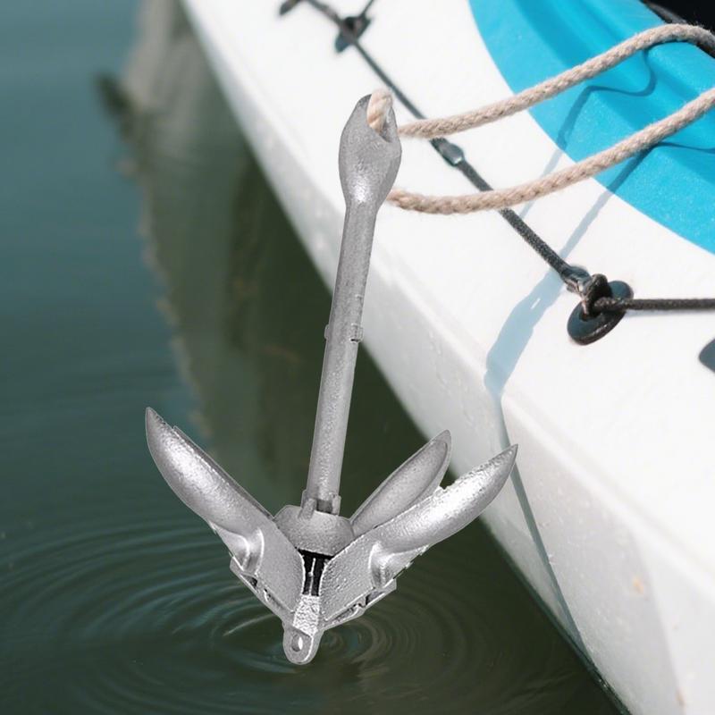 Canoe Anchoring Boat Anchoring - Fishing Kayak Anchor บทวิจารณ์และราคา