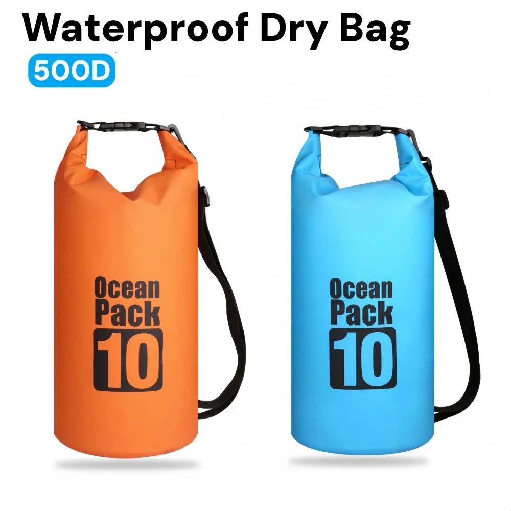 500D Waterproof Dry Bag Floati - Fishing Kayak Storage Bag บทวิจารณ์และราคา