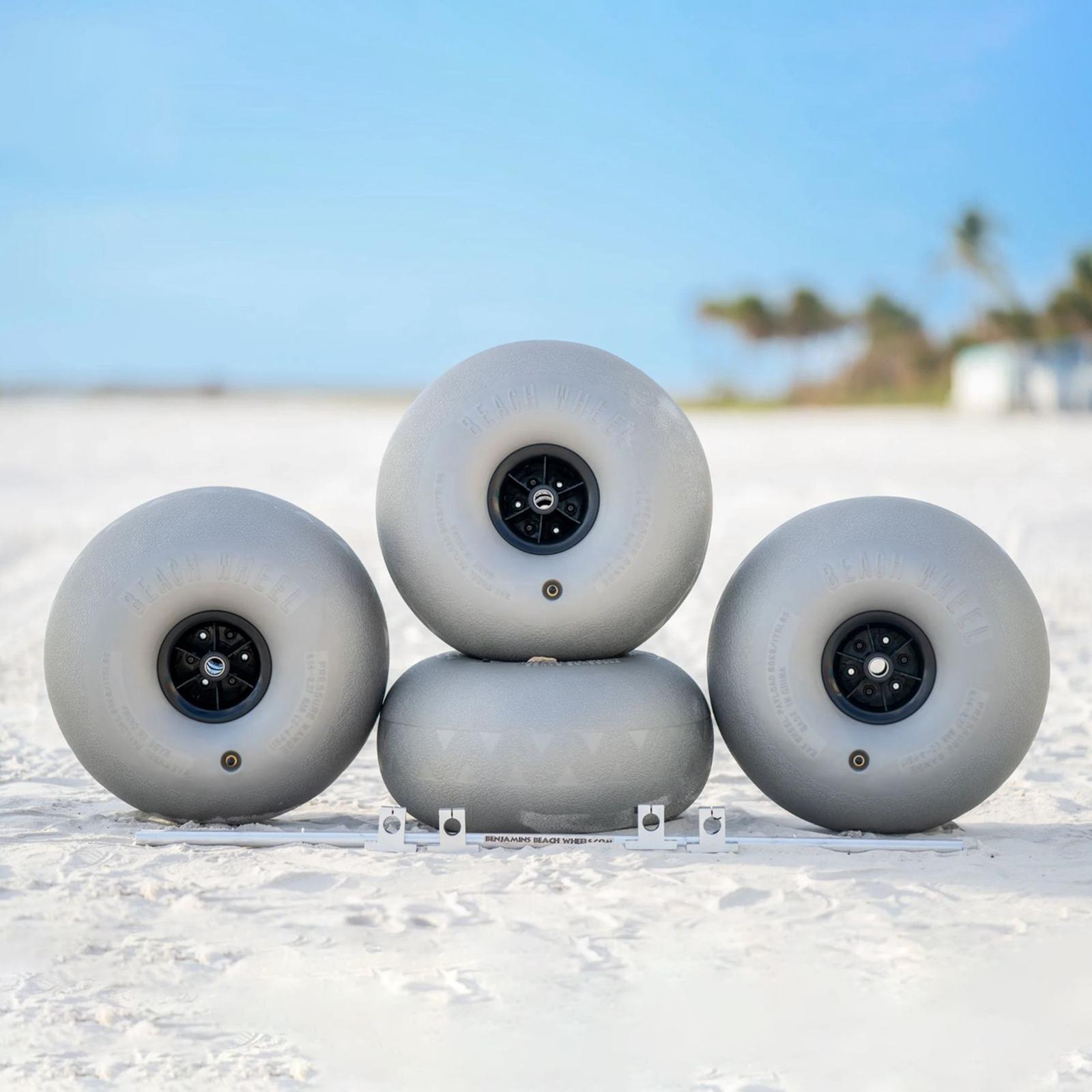 Inflatable Balloon Tire 16 Inc - Fishing Kayak Cart บทวิจารณ์และราคา