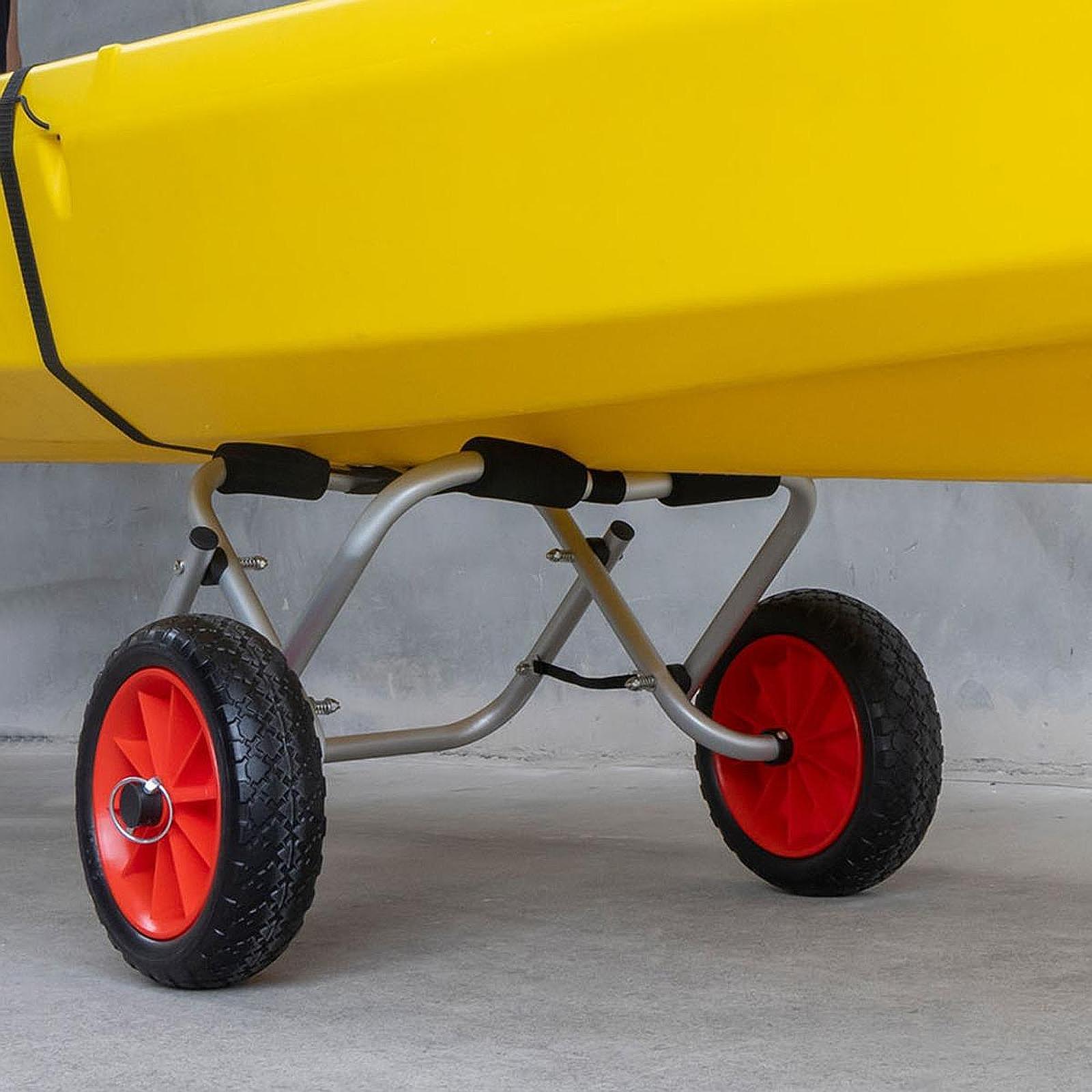 Kayak Cart Foldable Solid Whee - Fishing Kayak Cart บทวิจารณ์และราคา