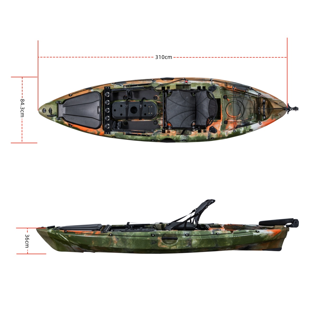 LSF First-class Single Fishing - Fishing Kayak Rod Holder บทวิจารณ์และราคา