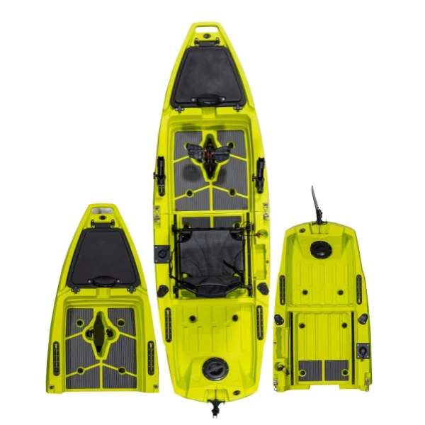 Modular Single 1 Person Plasti - Fishing Kayak Pedal Drive บทวิจารณ์และราคา