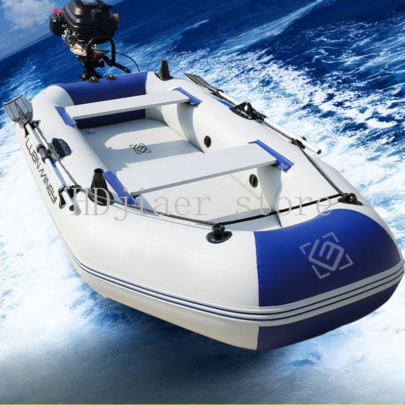 Inflatable Boat with Hard Bott - Fishing Kayak Sit On Top บทวิจารณ์และราคา