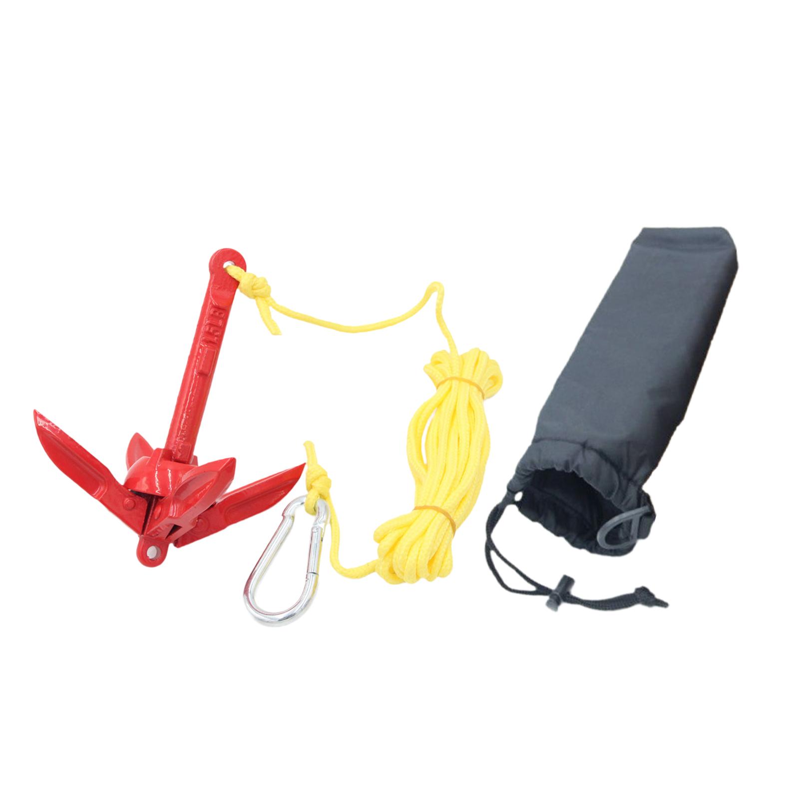 Carbon Steel Folding Boat Anch - Fishing Kayak Anchor บทวิจารณ์และราคา